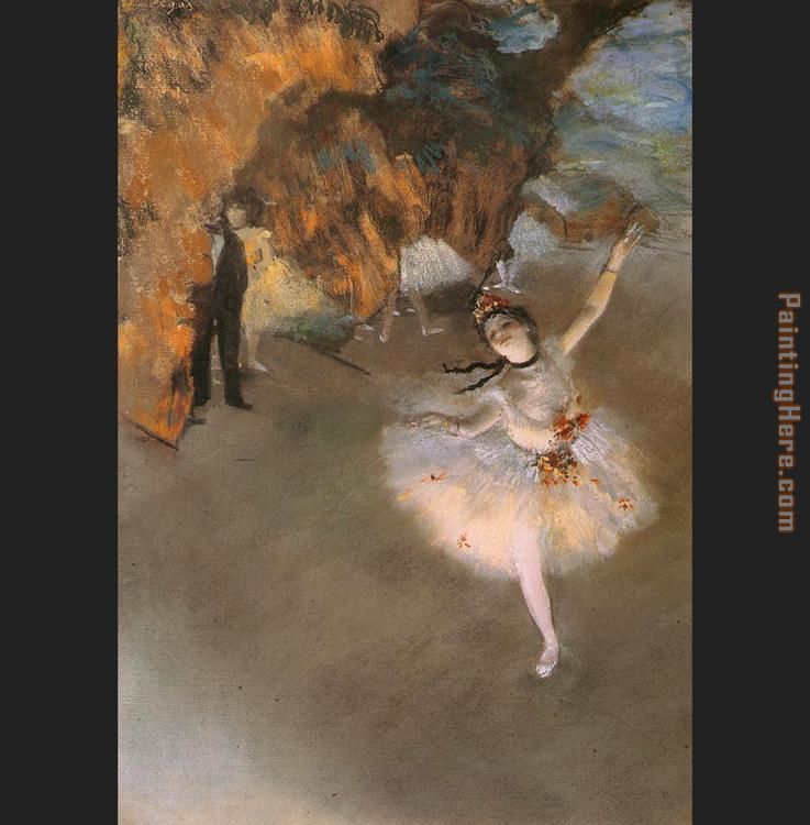 L'Etoile painting - Edgar Degas L'Etoile art painting